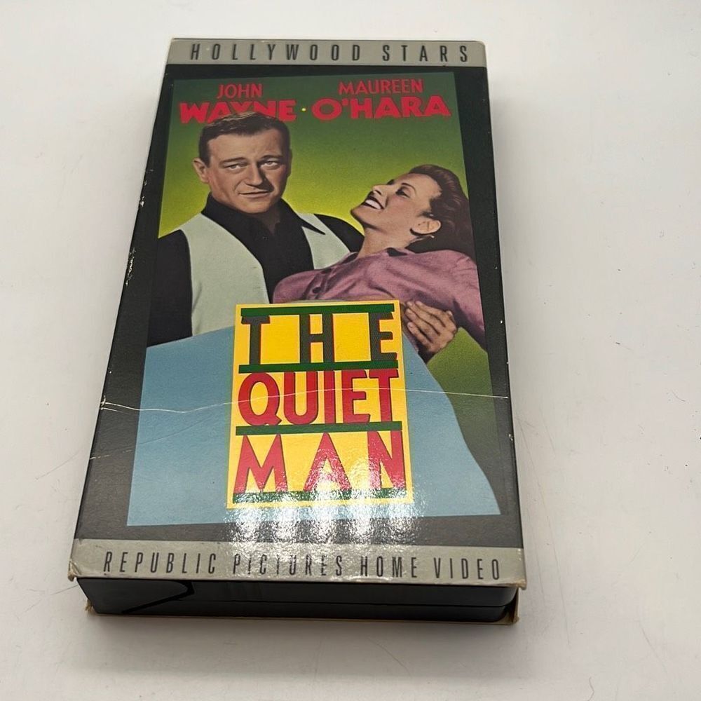 The‎ Quiet Man (VHS 1987) 1952 origin John Wayne Maureen O'Hara Classic